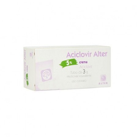 ACICLOVIR ALTER CREMA 3G 5%